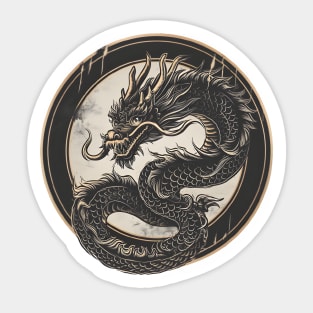 Dragon Festival: Lunar Celebration, Festive Art, and Asian Traditions Sticker